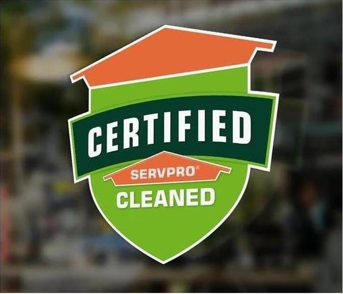 SERVPRO Clean decal