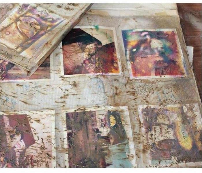 photos damaged by water